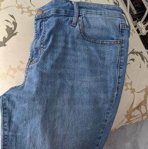 Old Navy super skinny mid-rise jeans